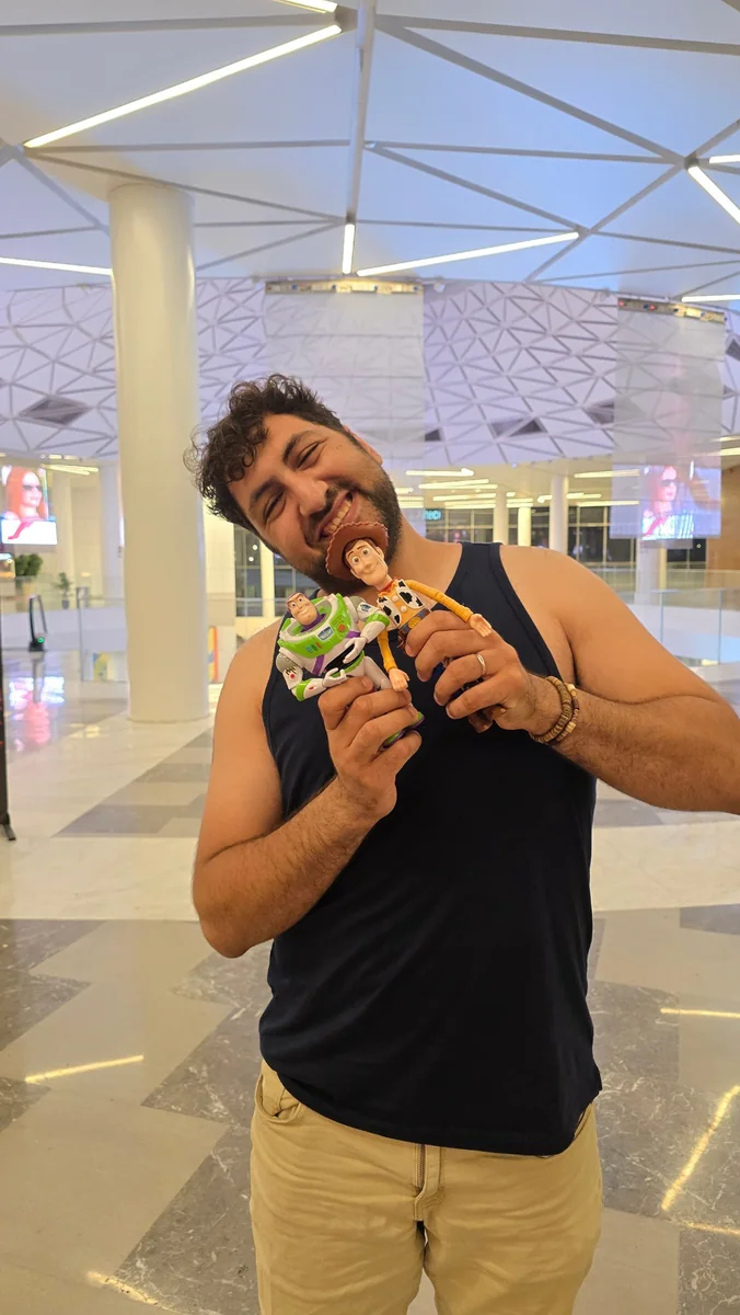 וודי ובאז. הגיבורים לא מתחלפים.
